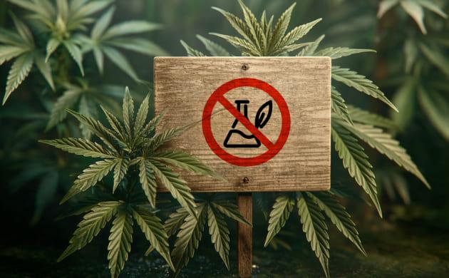 Перекорм конопли удобрениями