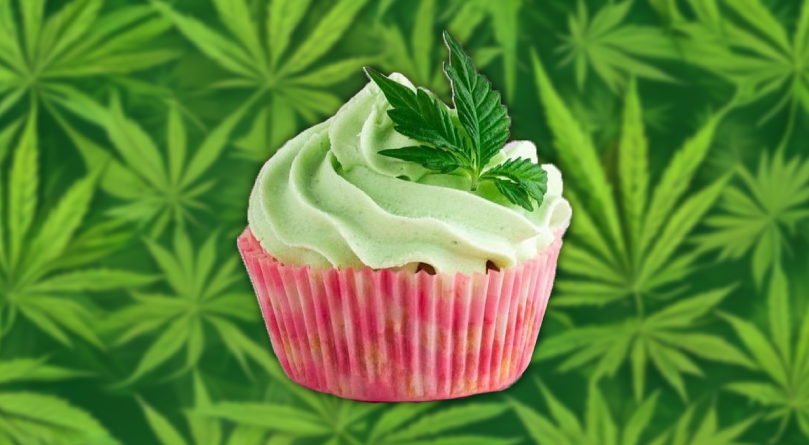 Кексы с использованием конопли