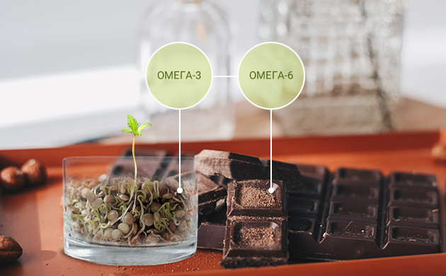 Омега 3 и омега 6 в семенах конопли