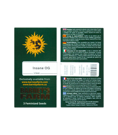 Сорт Insane OG Strain